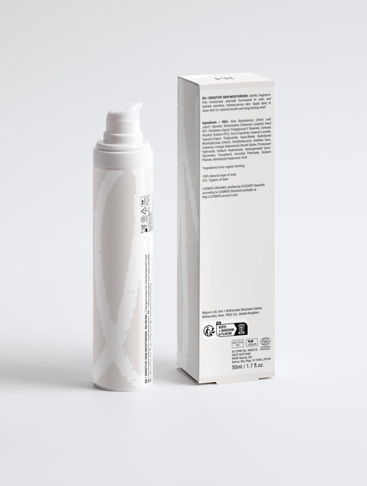 Hidratante para piel sensible, sin fragancia